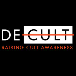 DECULT "Raising Cult Awareness" Women's T-Shirt Design
